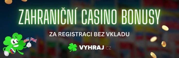 Hrajte v zahraničních casinech s vkladem pouze 100 Kč Hrajte v zahraničních casinech s vkladem pouze 100 Kč
